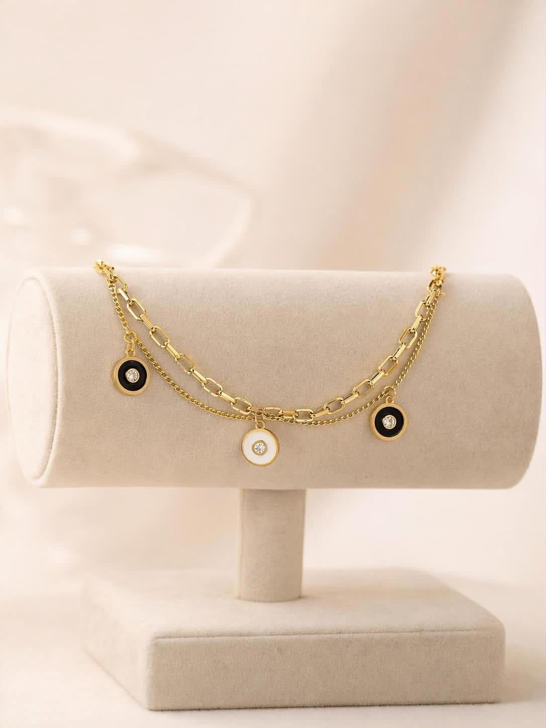 Layered Charm Bracelet