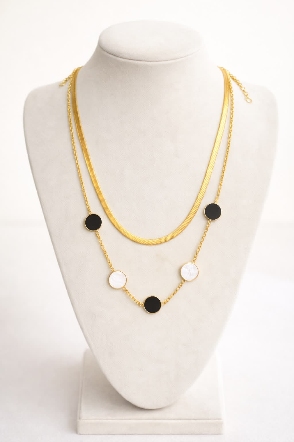 Dual Layer Circle Necklace